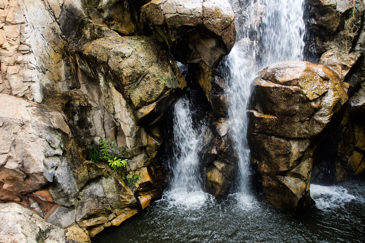 Rocks and Falling Water