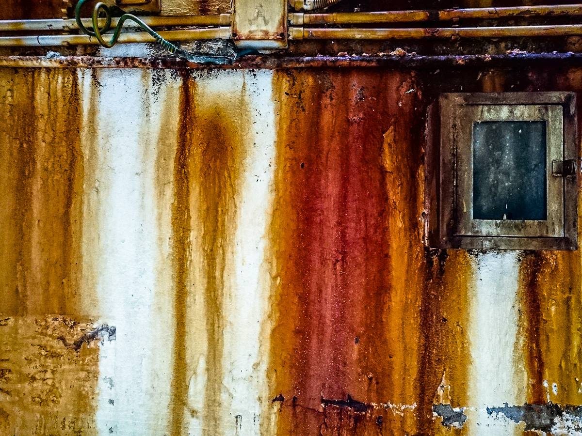 stained