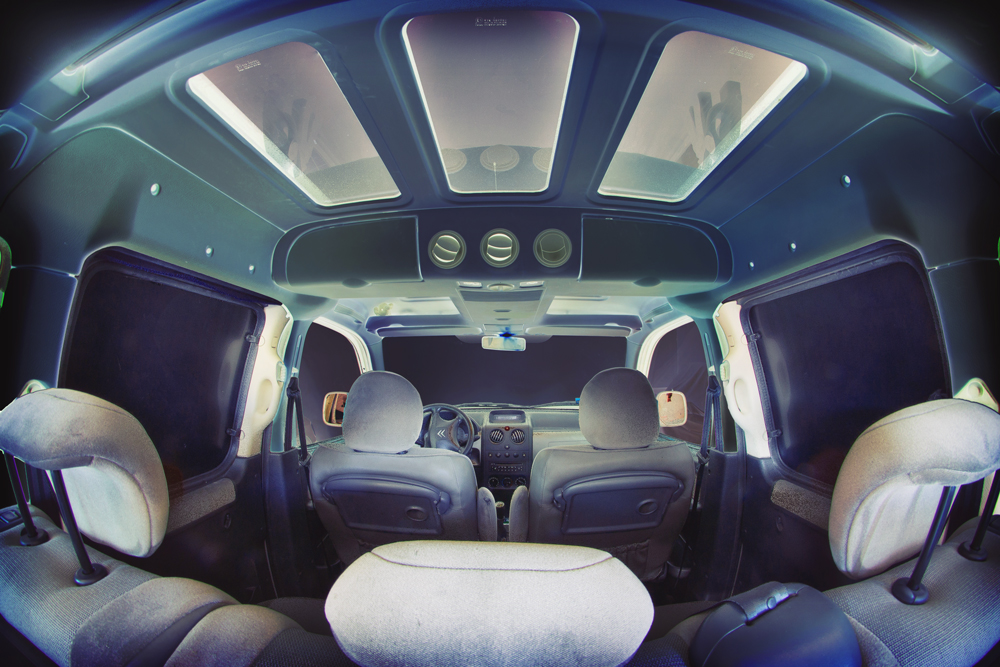 In the Space Capsule