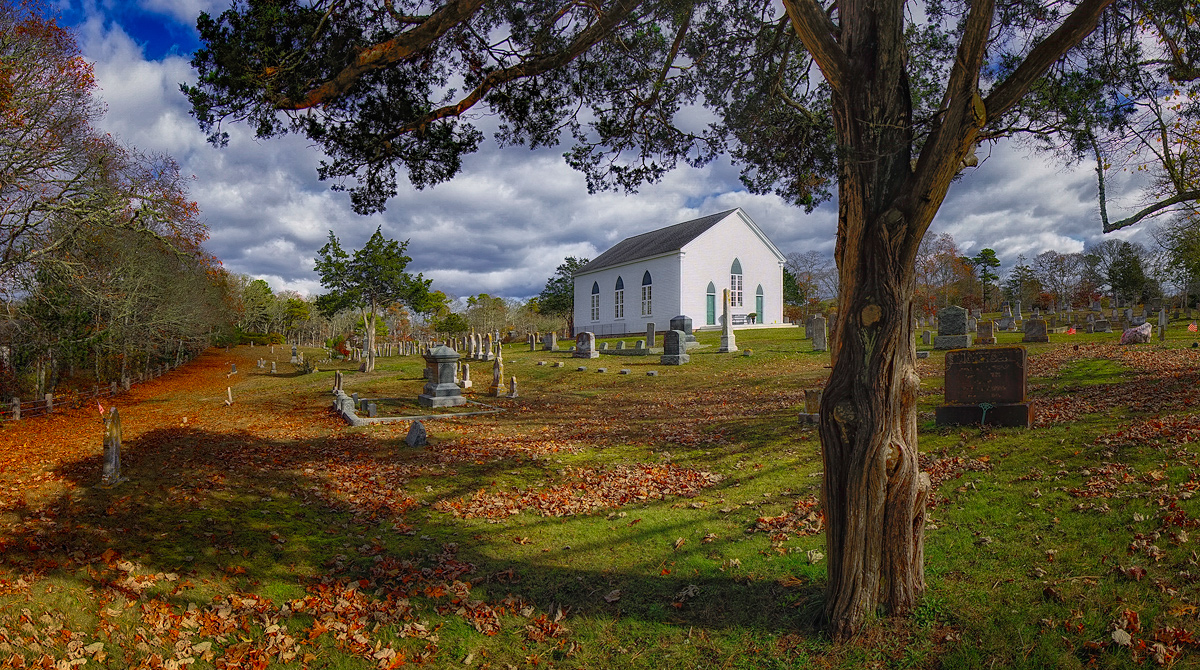 The Burying Ground in Autumn