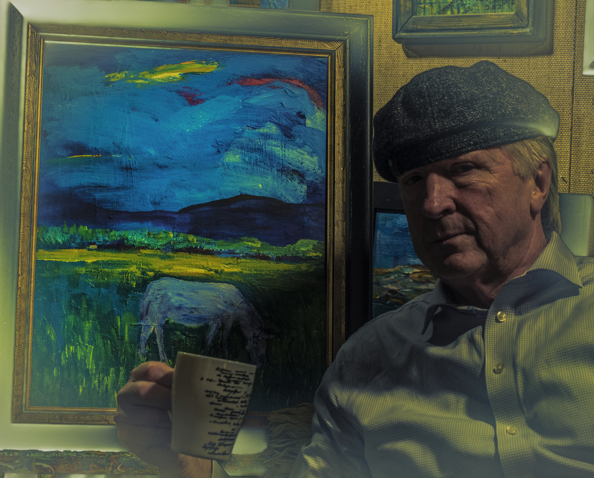 In the Painting Studio