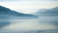 Misty Winter Lake 