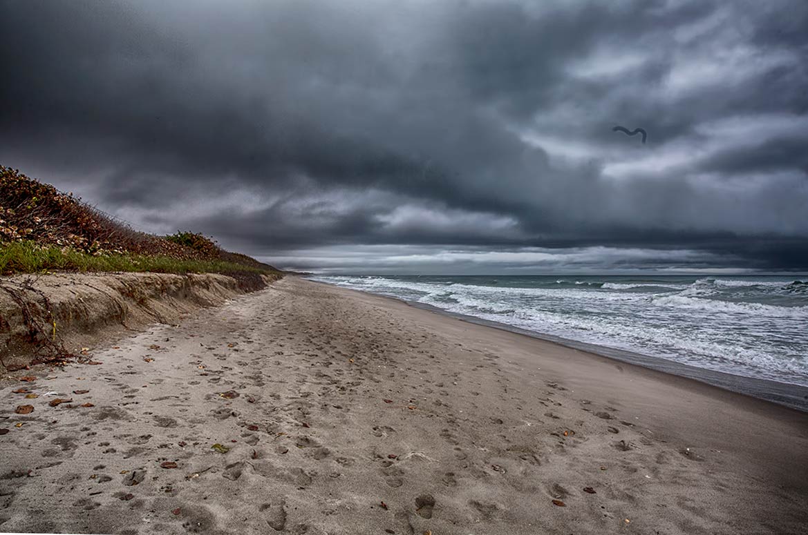 Beach Storm Coming