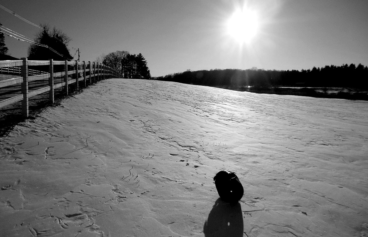 Wide Open Snowy Field