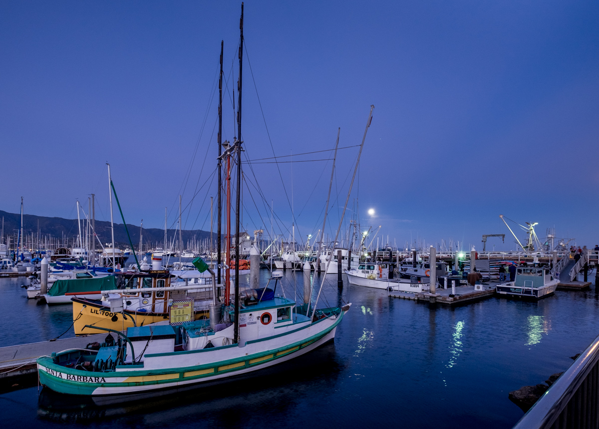 Blue Hour at Stearns Wharf