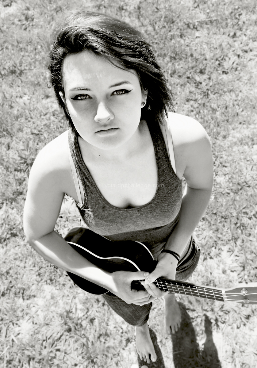 Amelia and her Ukulele