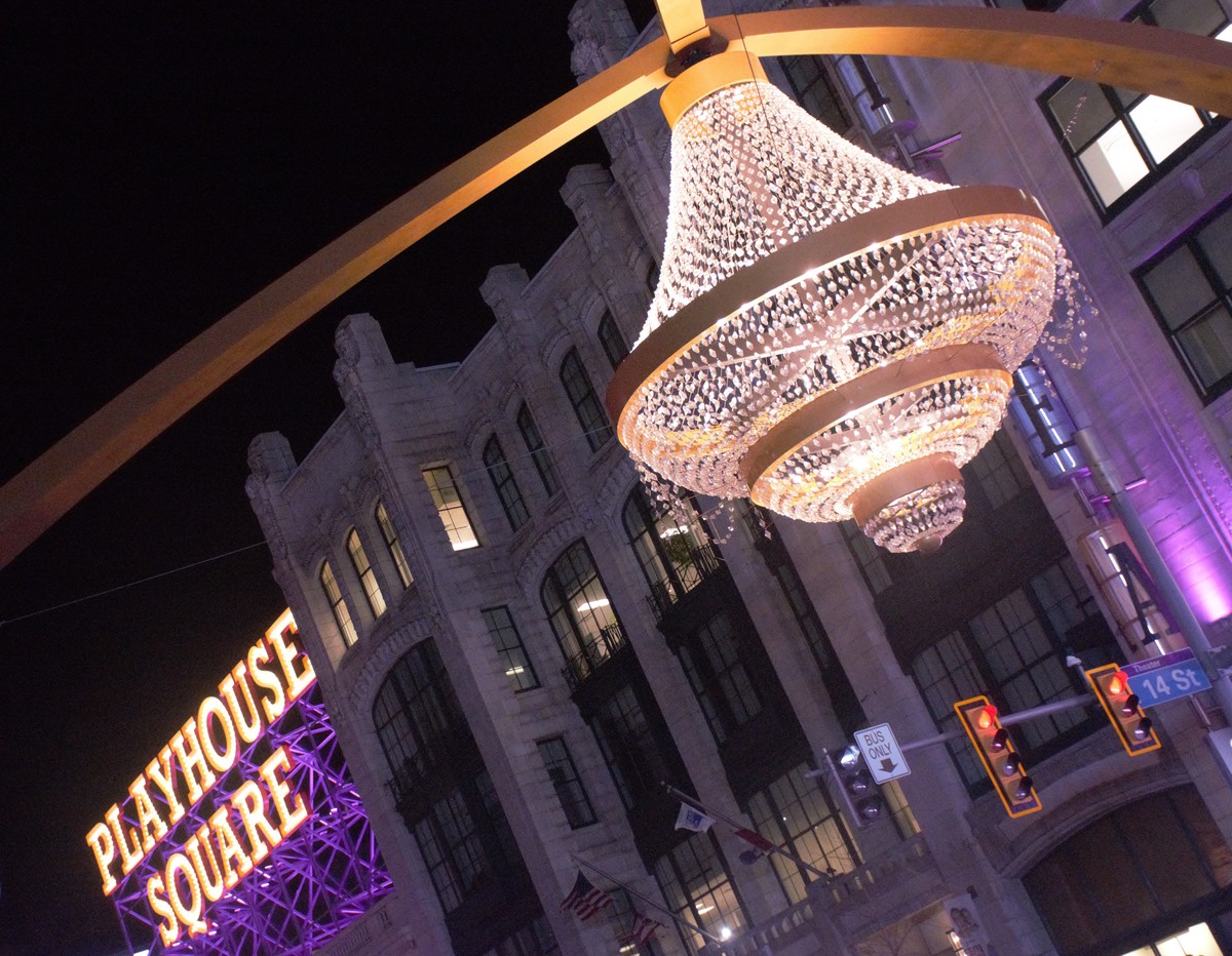 Cleveland Playhouse Square's Chandelier