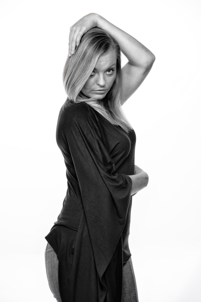 In the style of Richard Avedon