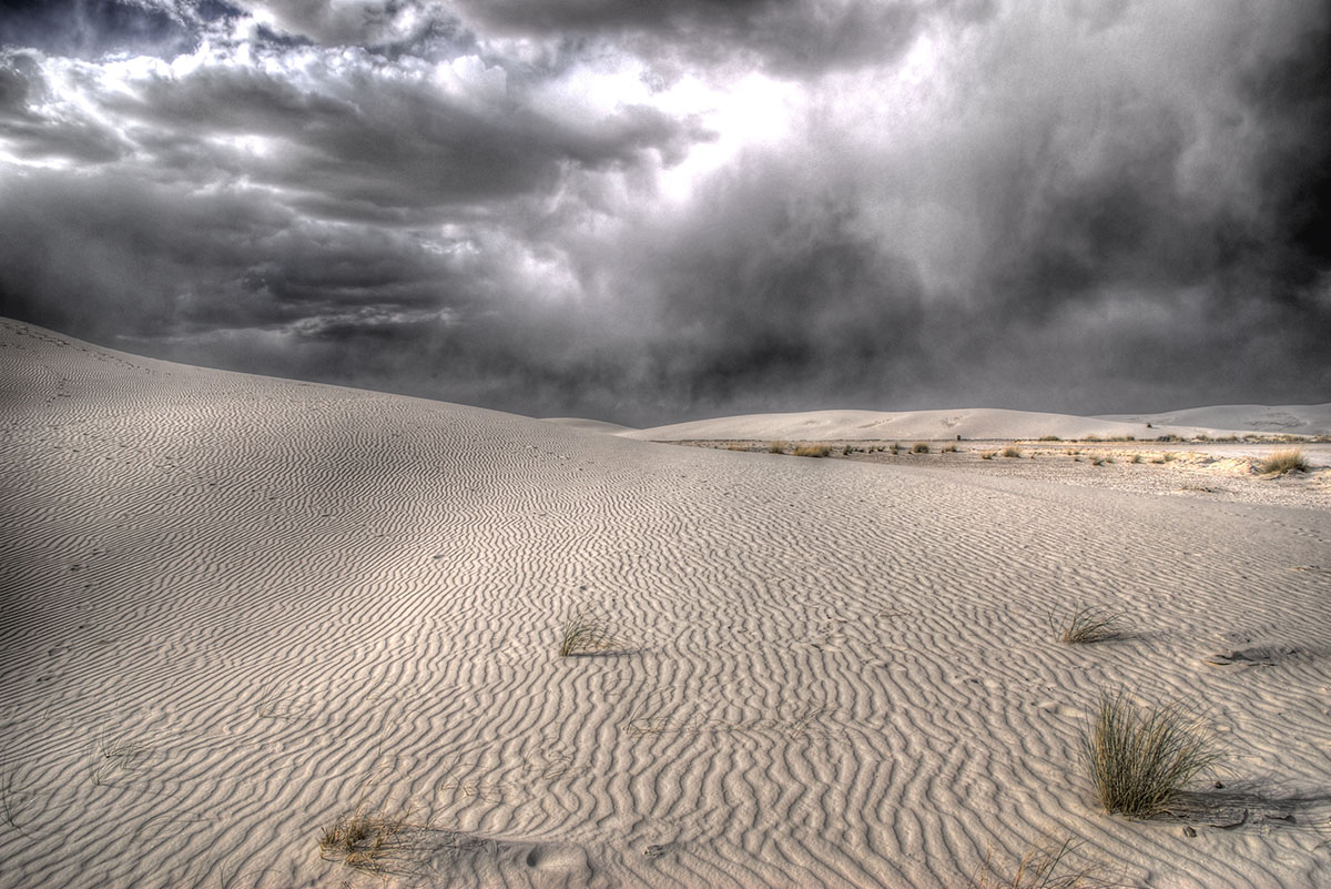 Dunes with Storms Approaching