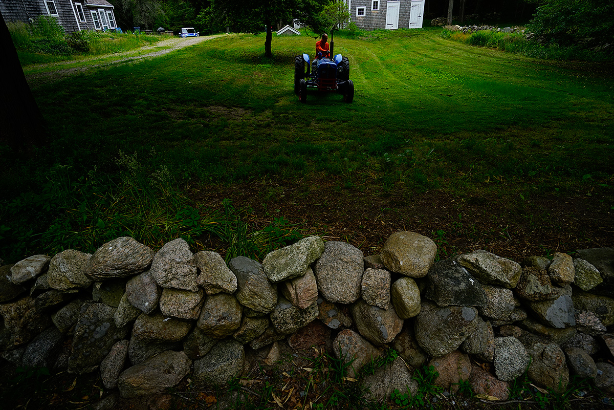 Mowing to Beat the Storm