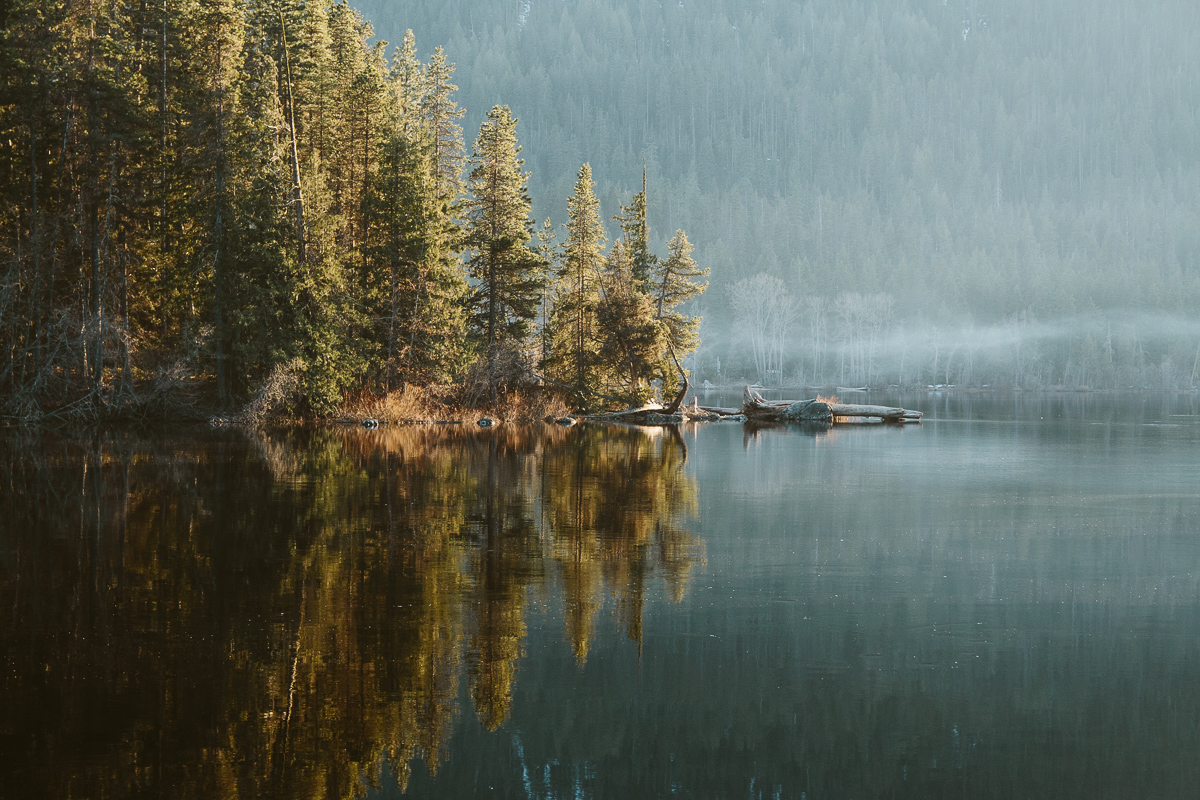 Morning on Lake Wenatchee