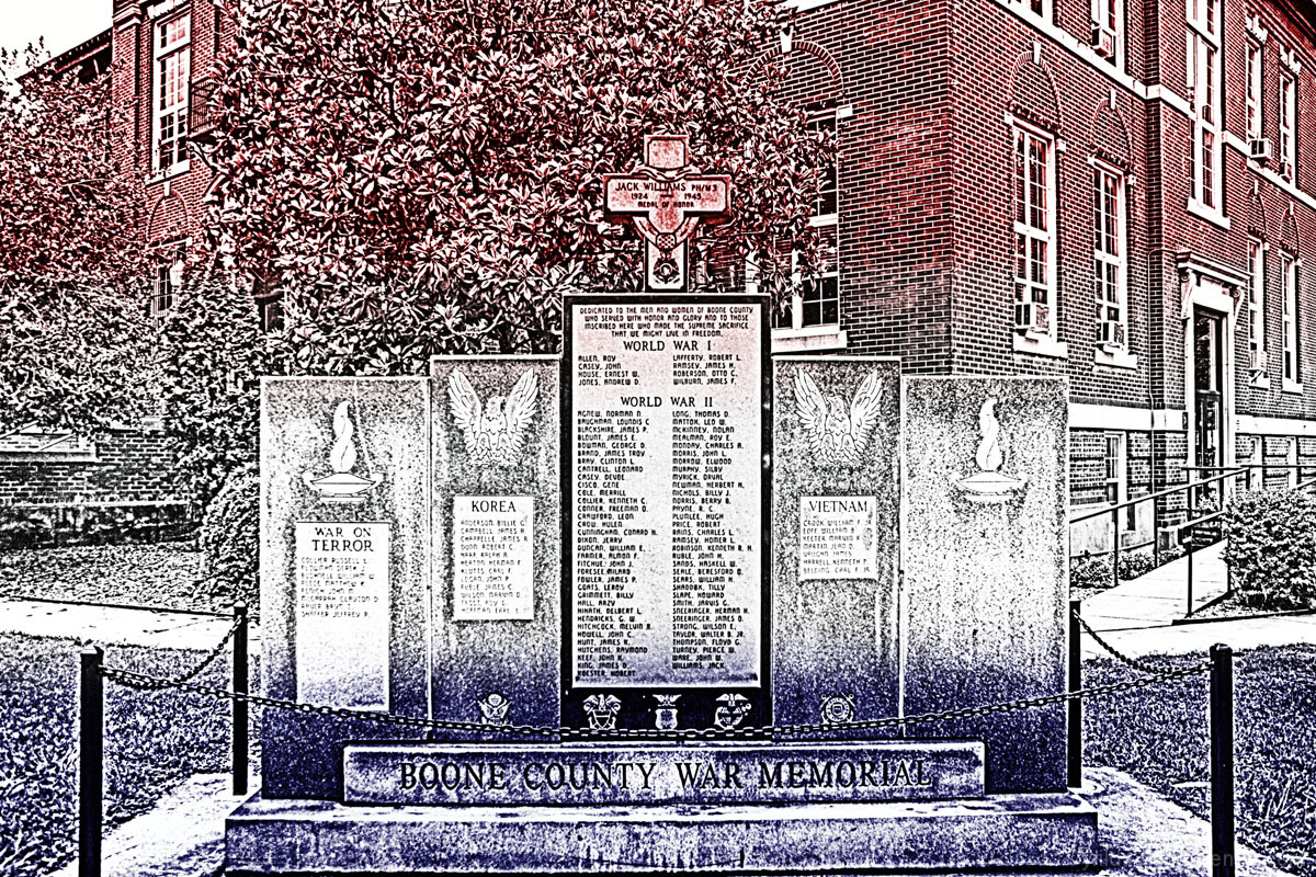 Memorial for All Brave Soldiers Who Have Died in War