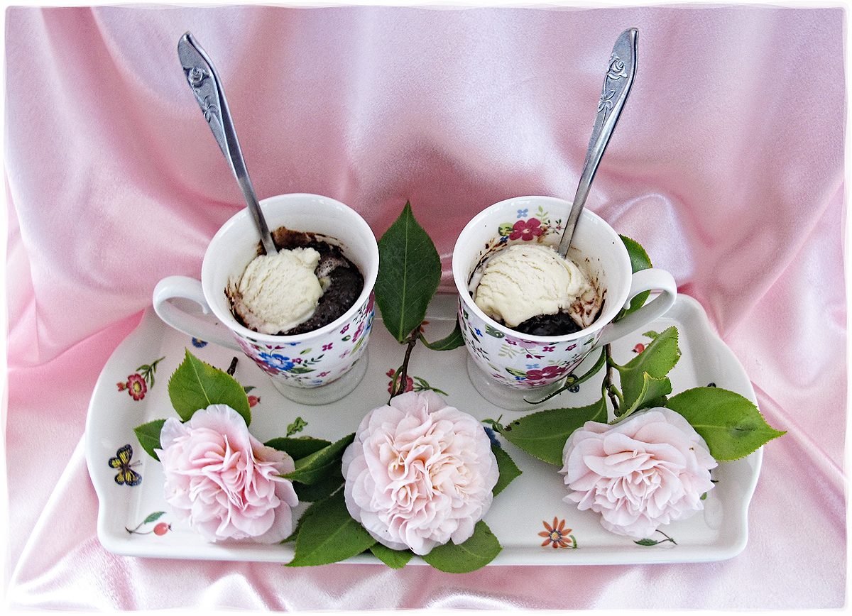 Chocolate Pudding in a Mug