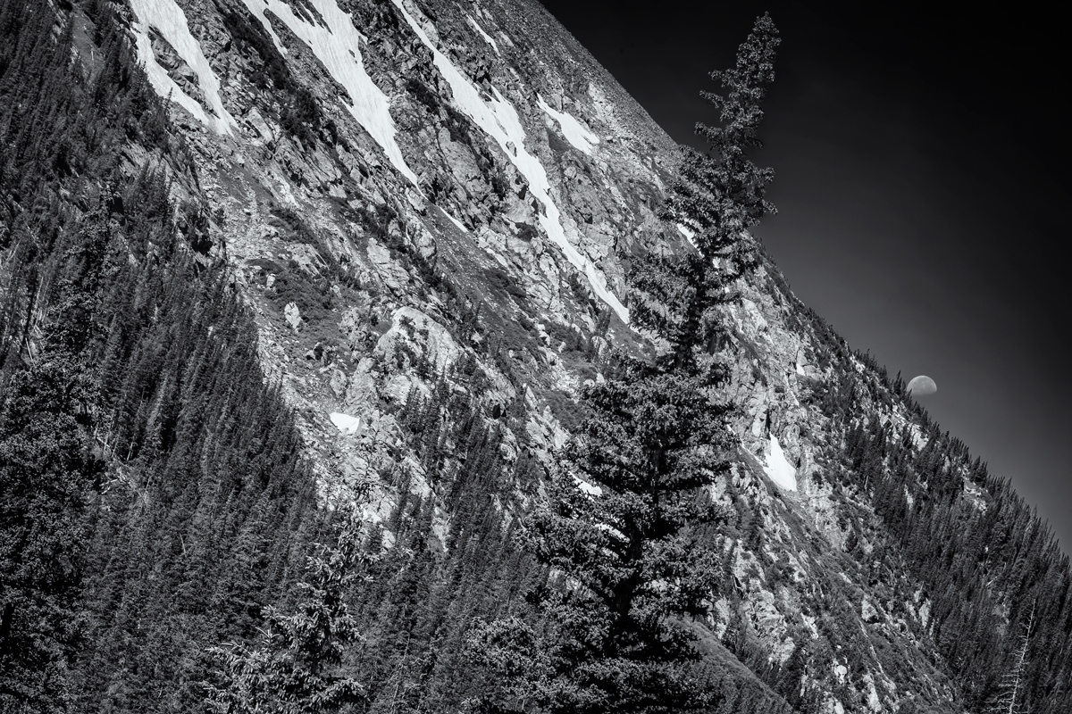 Death in the Avalanche Zone at Moonset