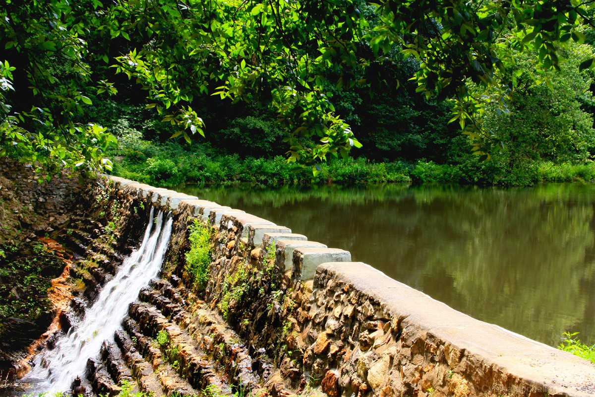 Part of an Hydroelectric Plant Built in the 1920s