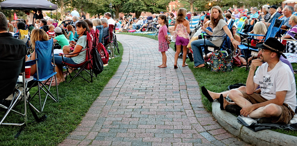 concert in the park