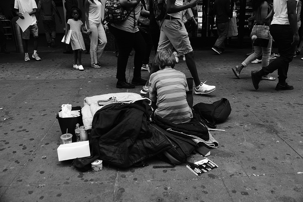 down and out on 42nd St.