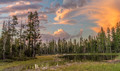 Goose Lake Near Dusk