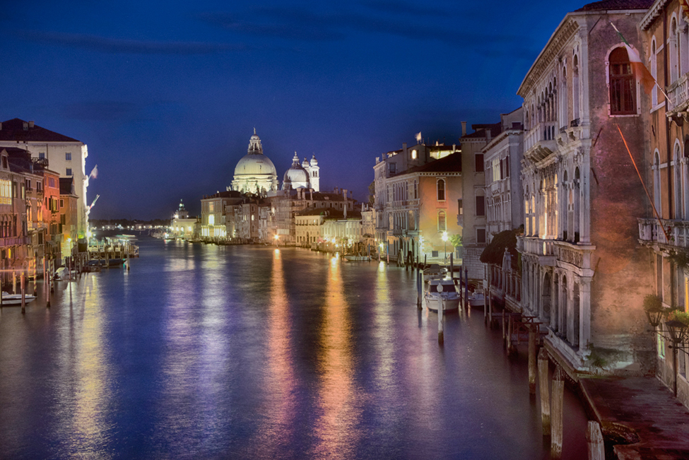 Venice by night