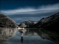 Tenaya Lake by Moonlight