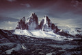 Tre cime di Lavaredo (dolomiti national park)