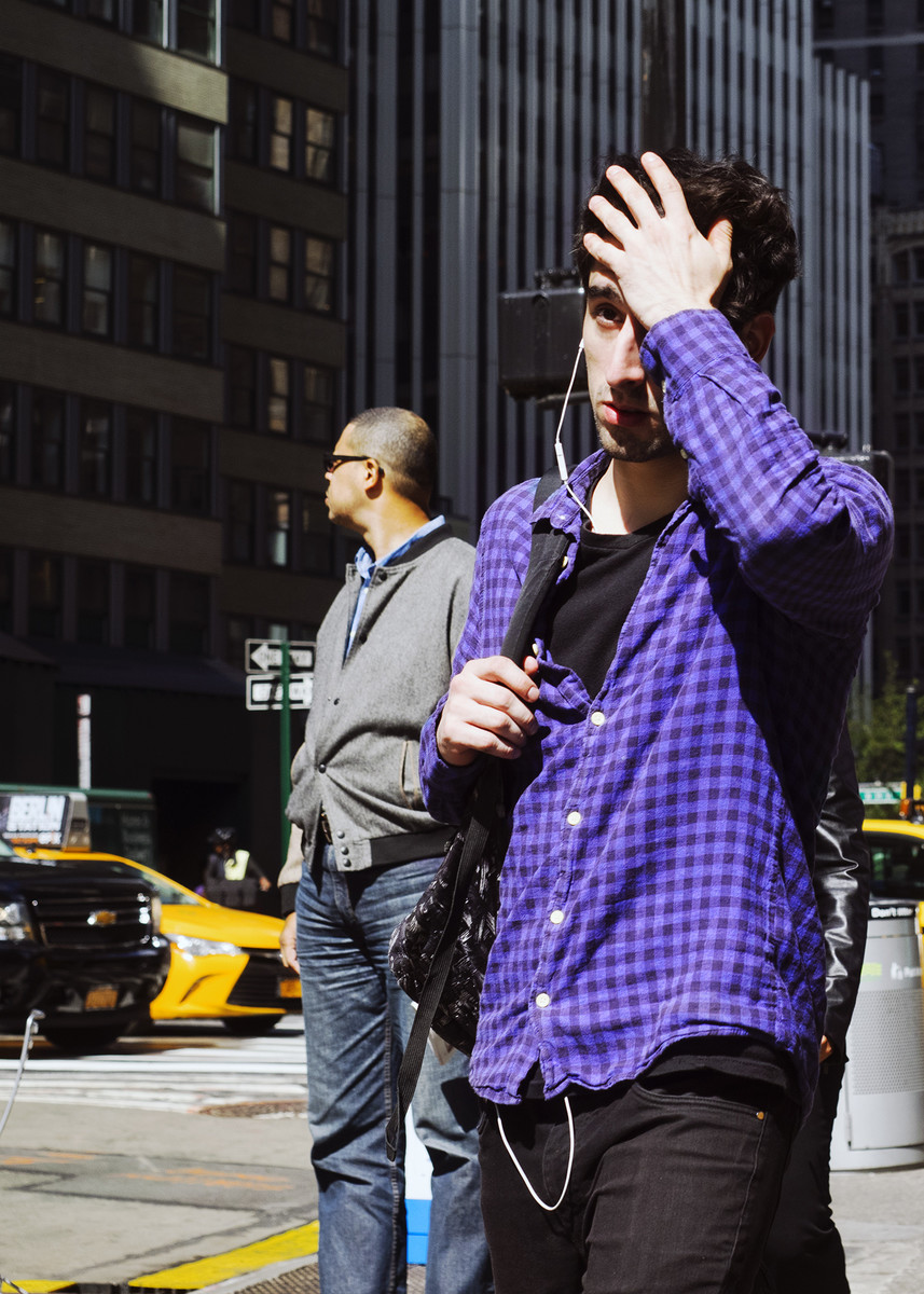 Everything changes when a man becomes purple