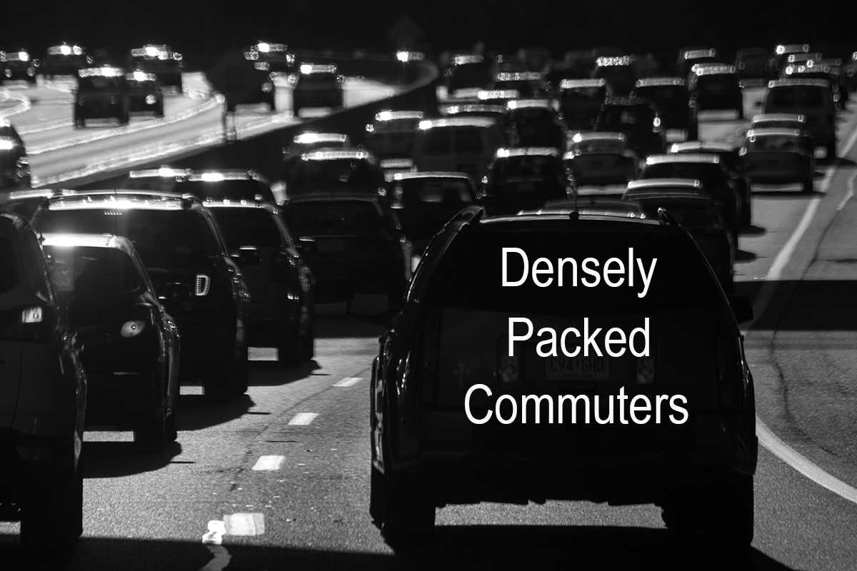 Densely Packed Commuters