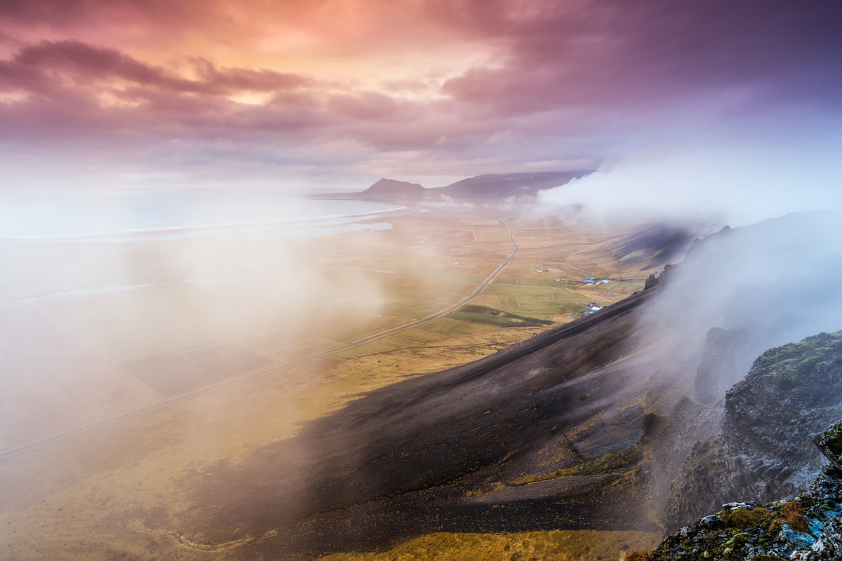 Fog in the mountains