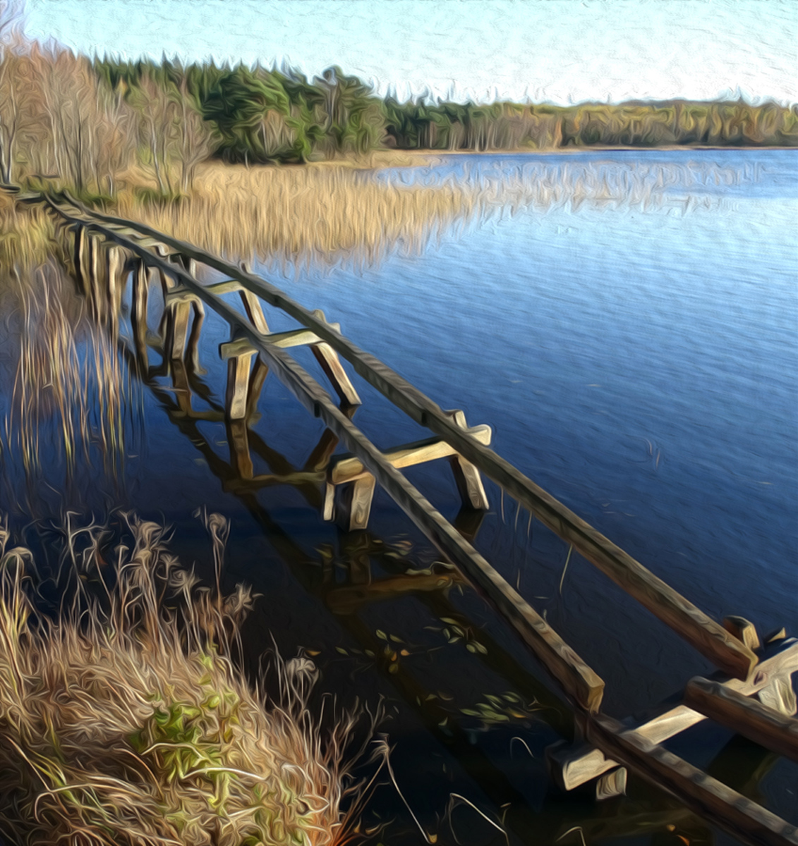Bridge over Calm Water