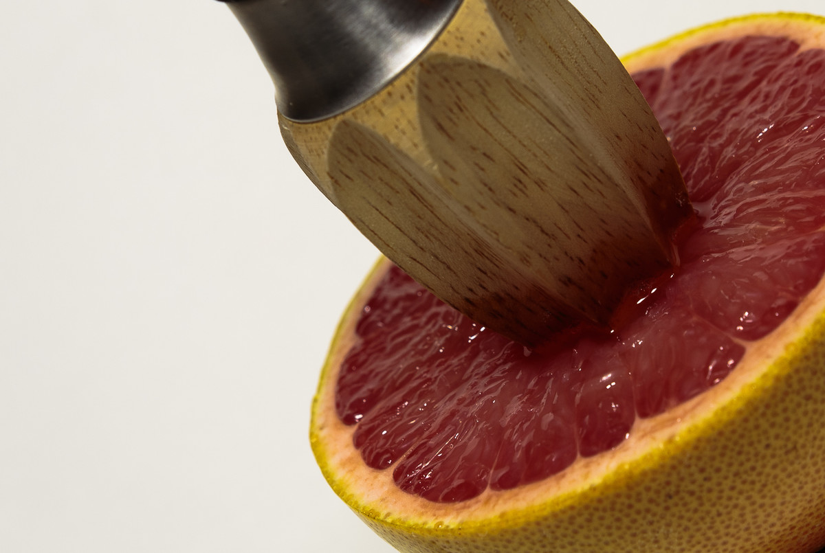 Conjunction Grapefruit - Wood Lemon Squeezer