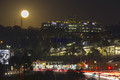 Super Moon over Mission Hospital