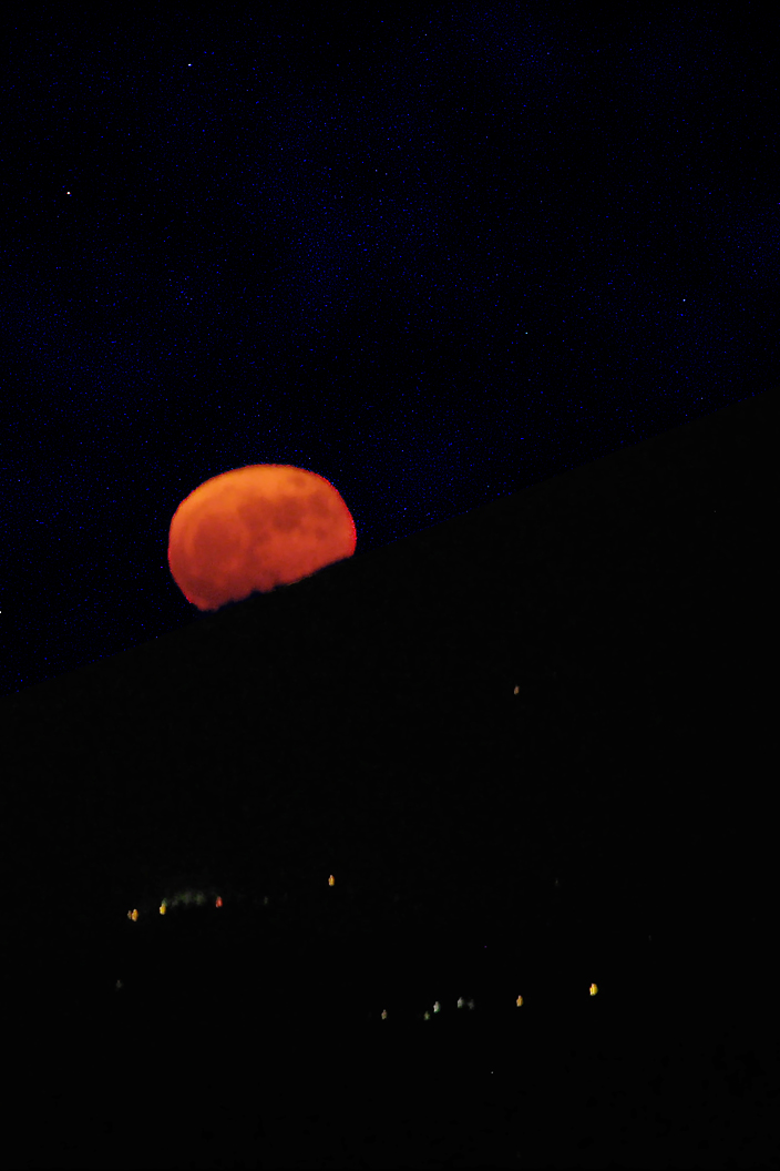 Moonrise Over Orinda