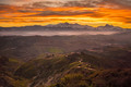 A fire in the sky