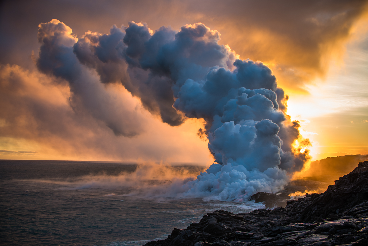 Hawaii Lava Flow