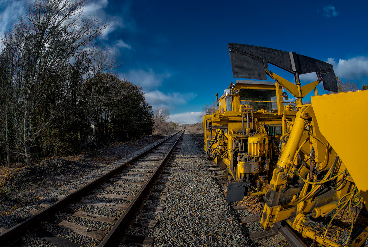 They've been working on the railroad...