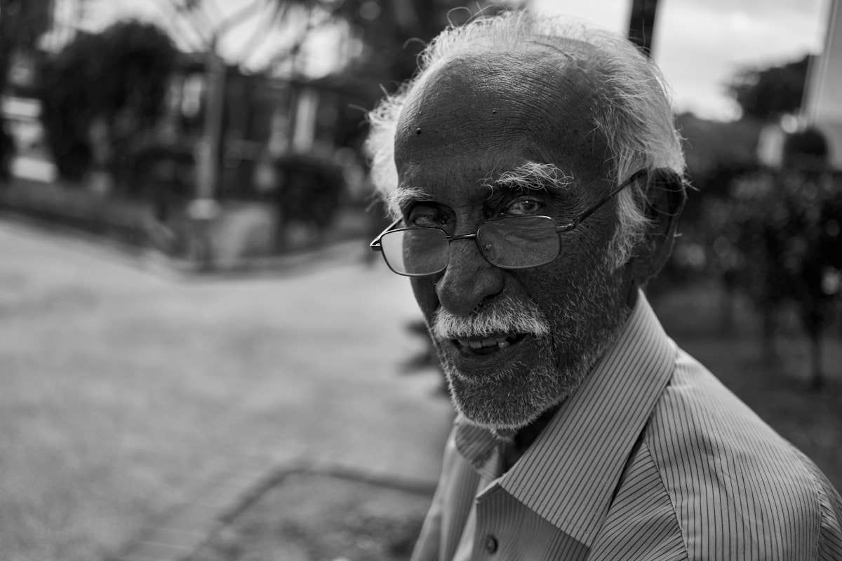 Old Man at Tekka Market.