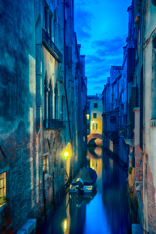 Venice in blue