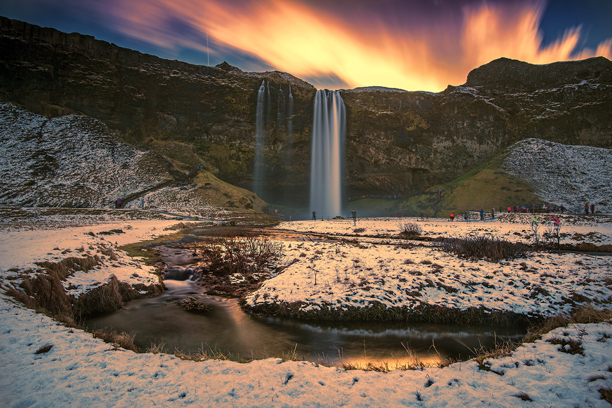 Seljalandfoss Waterfall, Iceland