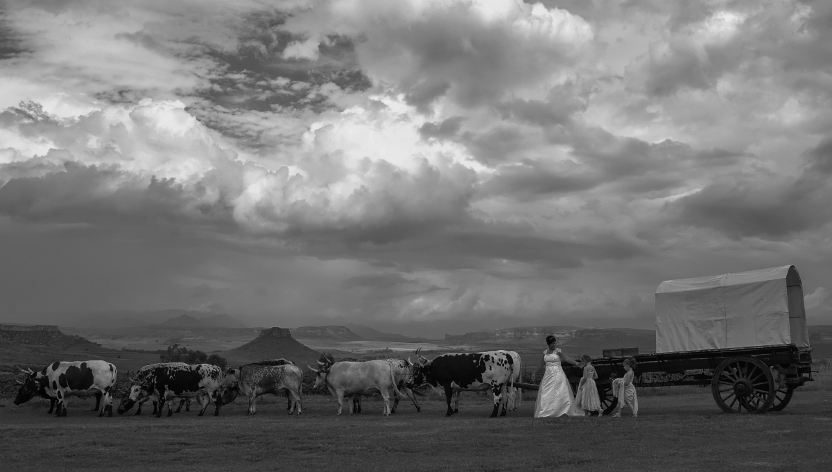 Under a stormy sky