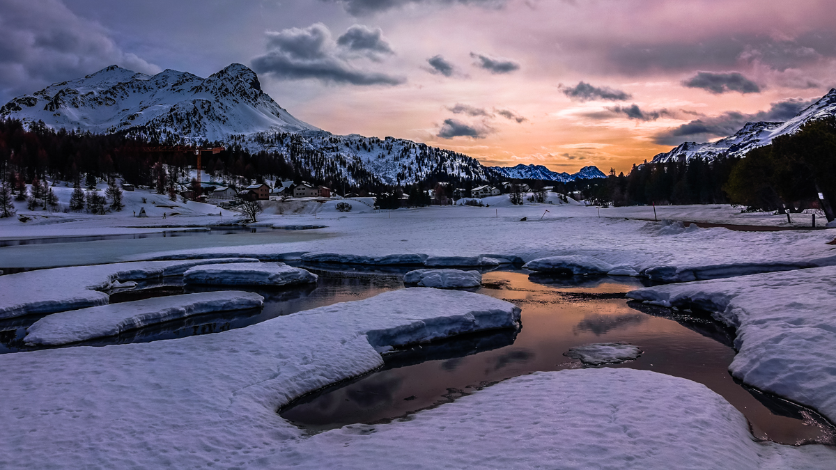 The Last of Winter's Sunsets