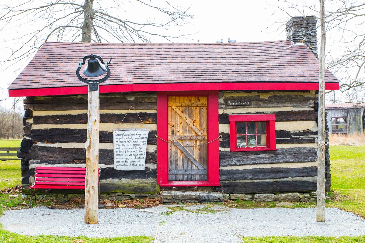 Pioneer School with just a hint of Red