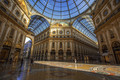 The beautiful Galleria Vittorio Emanuele II