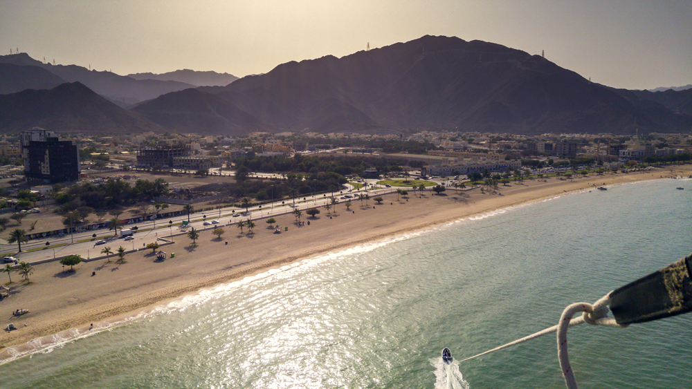 Parasailor's view