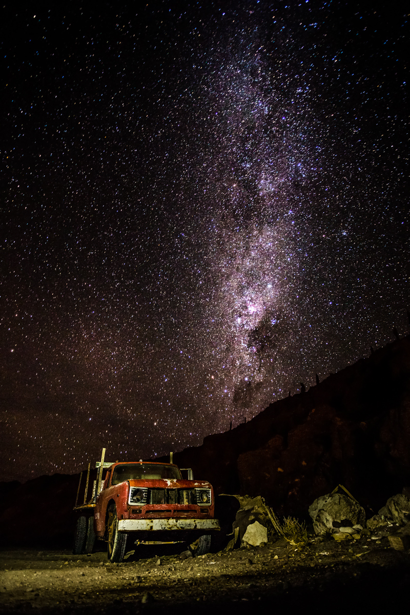 A car in the night