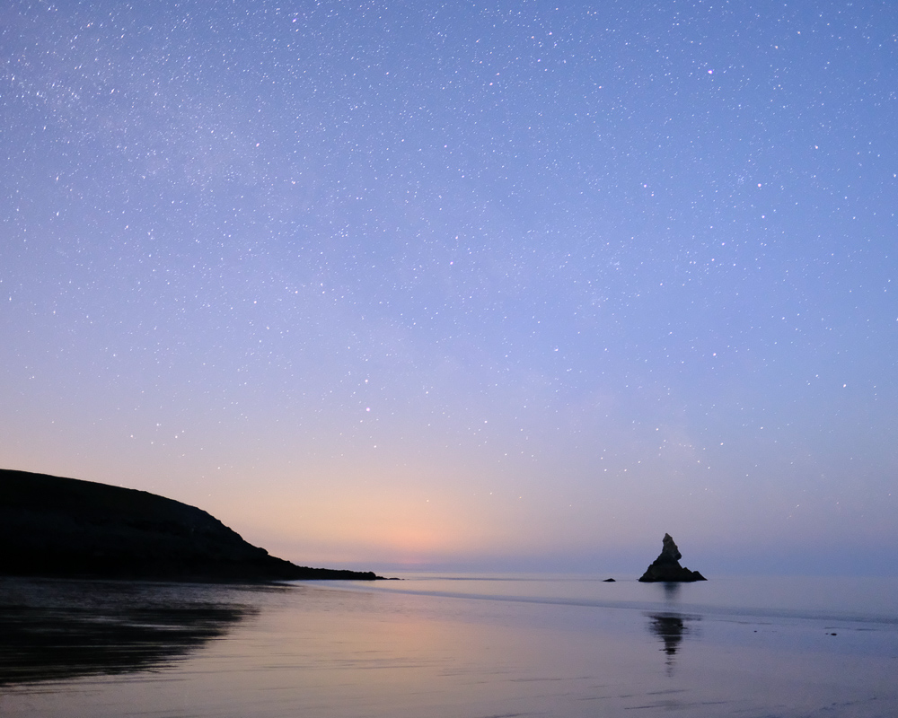 Milky Way over Church Rock