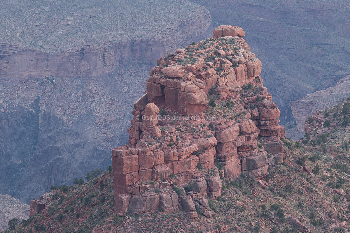 The Grand Canyon At Dawn