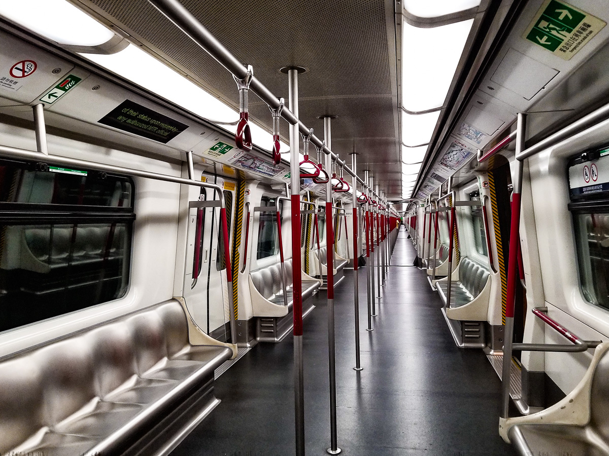 the empty train
