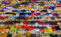 Multi coloured night Market