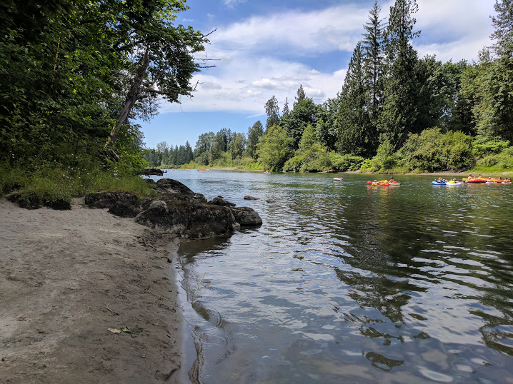 Rolling the river on Rafts