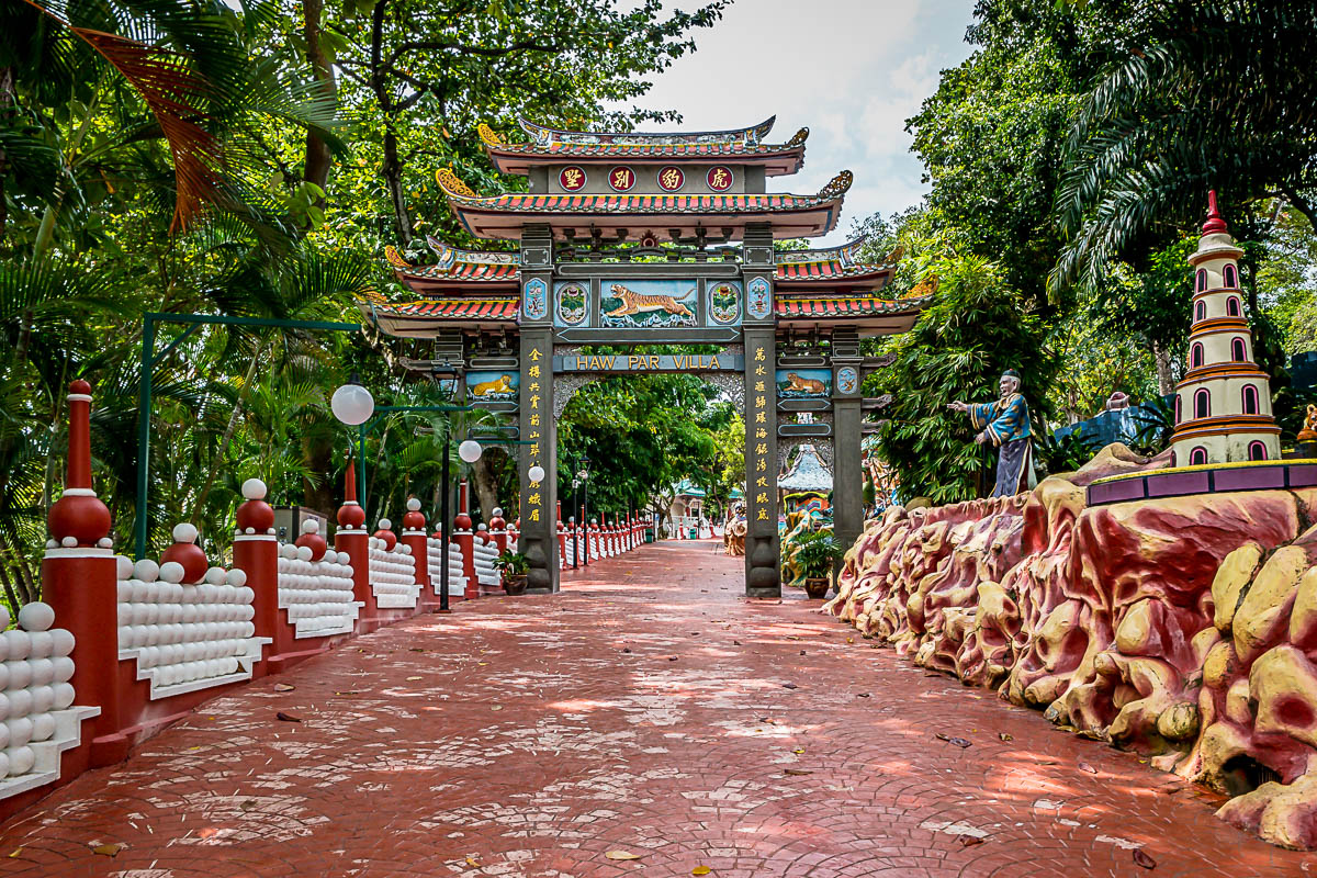 Tiger Balm Garden later know as Haw Par Villa 